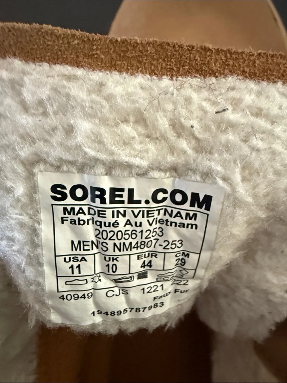 Sorel please note